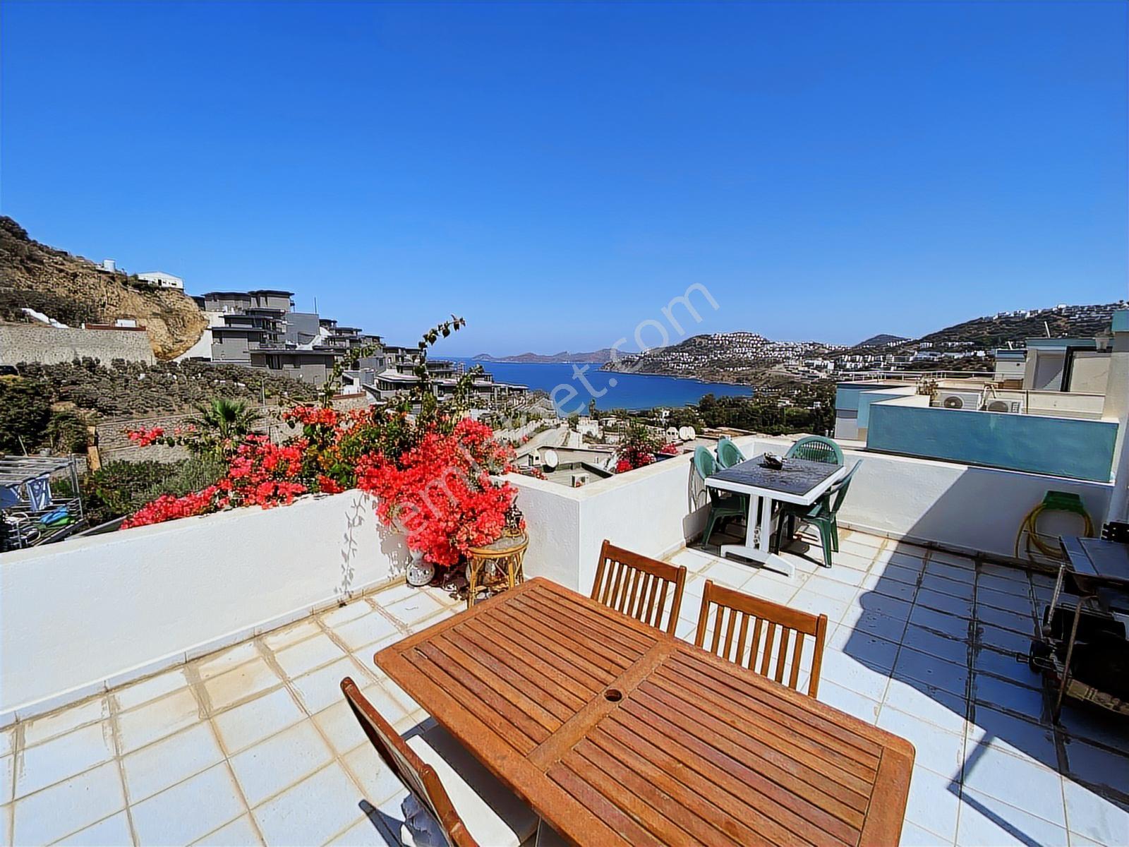 Gümüşlük'te,satılık,bahçeli,teraslı,deniz Manzaralı,3+1,villa - Görsel 44
