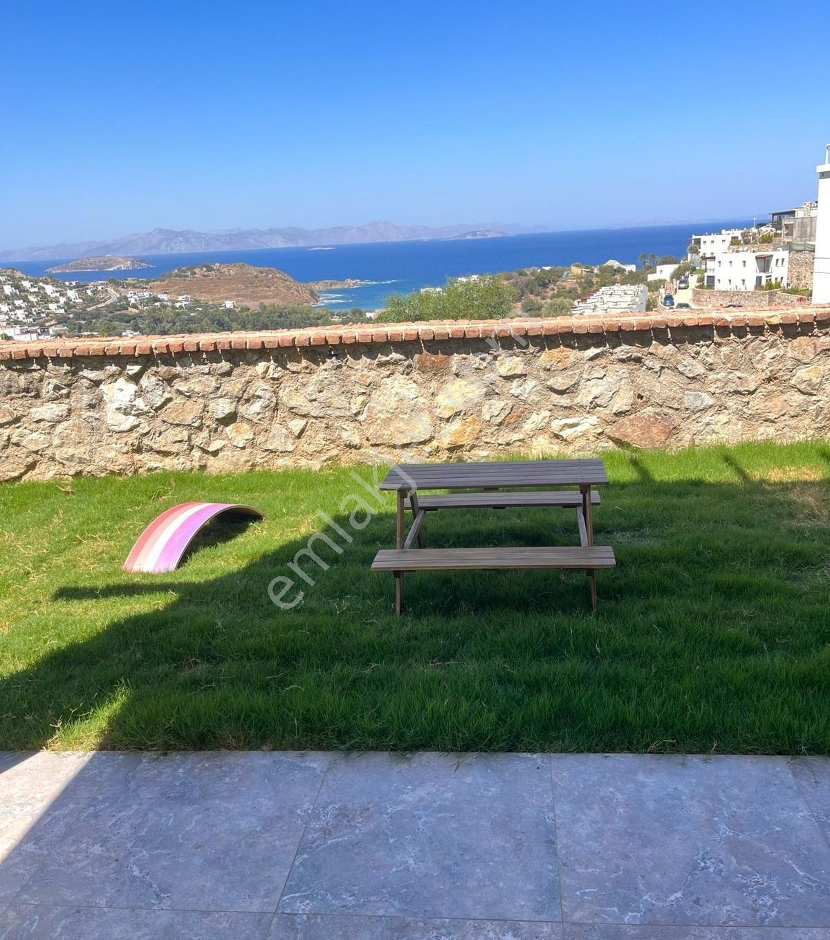 Gümüşlük'te,yıllık Kiralık,eşyasız,2+1,bahçeli,deniz Manzaralı - Görsel 18