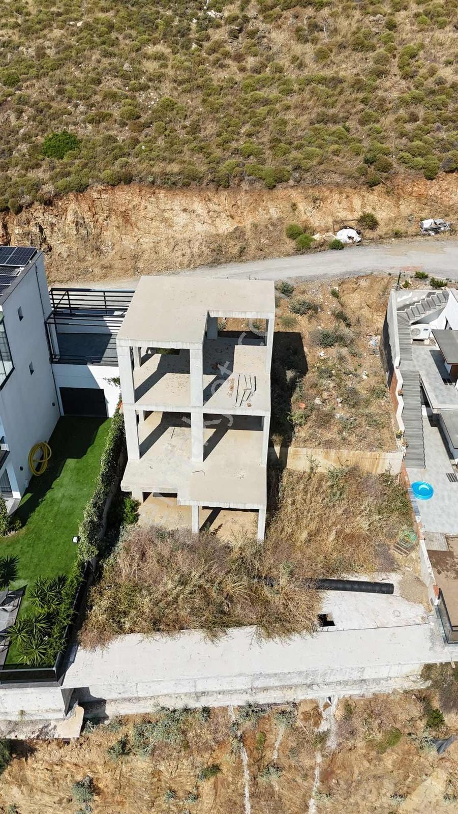 Bodrum'da,satılık,panoramik Denizmanzaralı,projeli,natamam,villa - Görsel 15