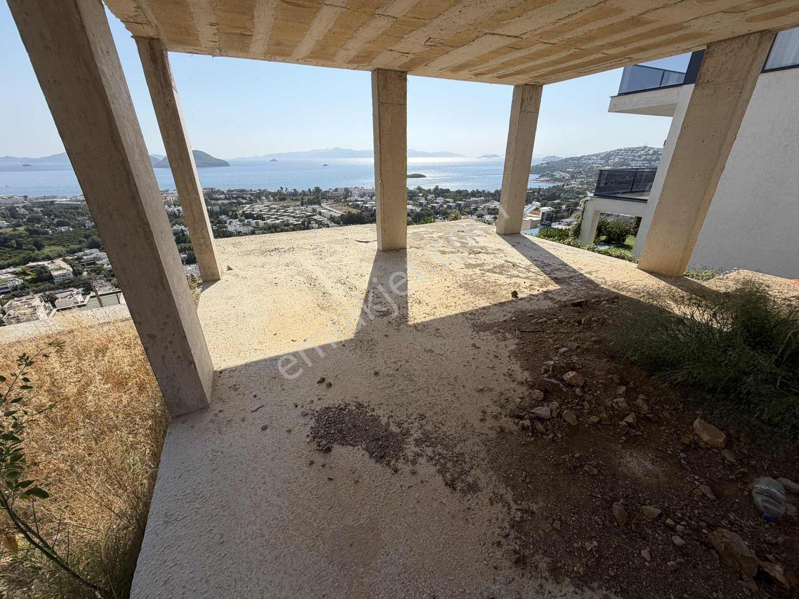 Bodrum'da,satılık,panoramik Denizmanzaralı,projeli,natamam,villa - Görsel 20