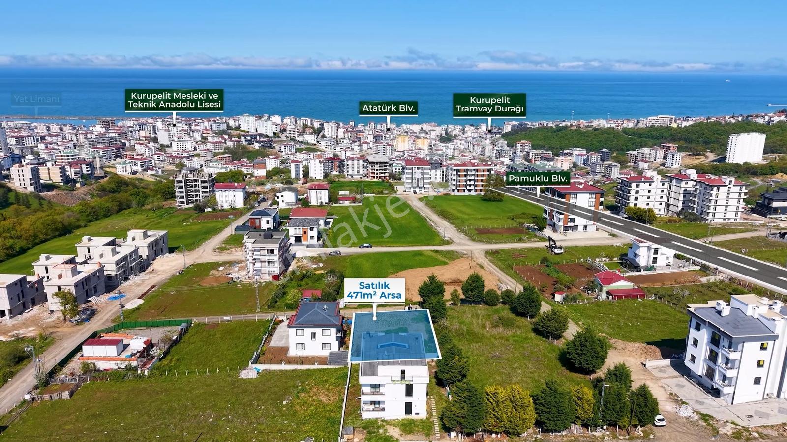 Tramvaya Yakın Kapanmaz Deniz Manzaralı Bölgenin En Uygunu