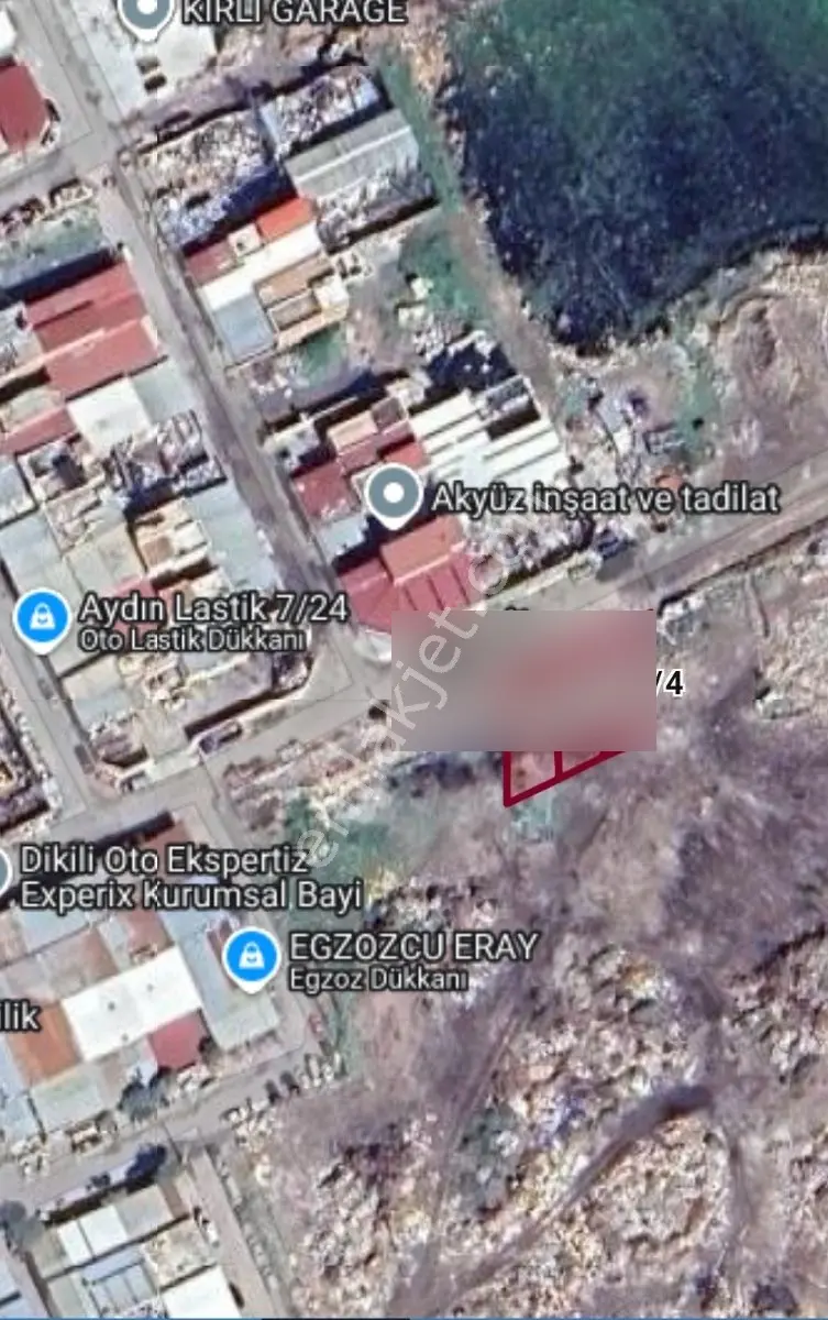 DİKİLİ SANAYİ SİTESİ 621 M² FIRSAT ARSA - Görünüm 2
