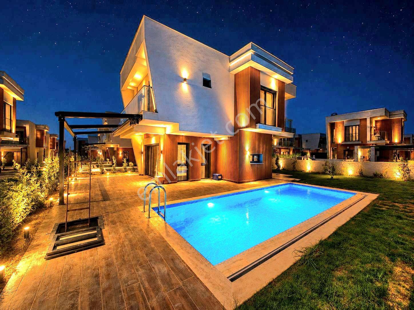 Davutlarda Plaja Ve Alış Veriş Mağ.yakın Özel Havuzlu Sıfır Villa - Görsel 34