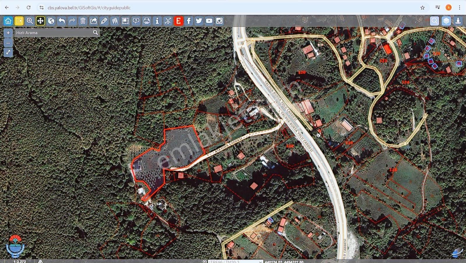 Yalova Esadiye Köyünde 12.950m2 Arazi İçinde Satılık Çiftlik Evi - Görsel 4