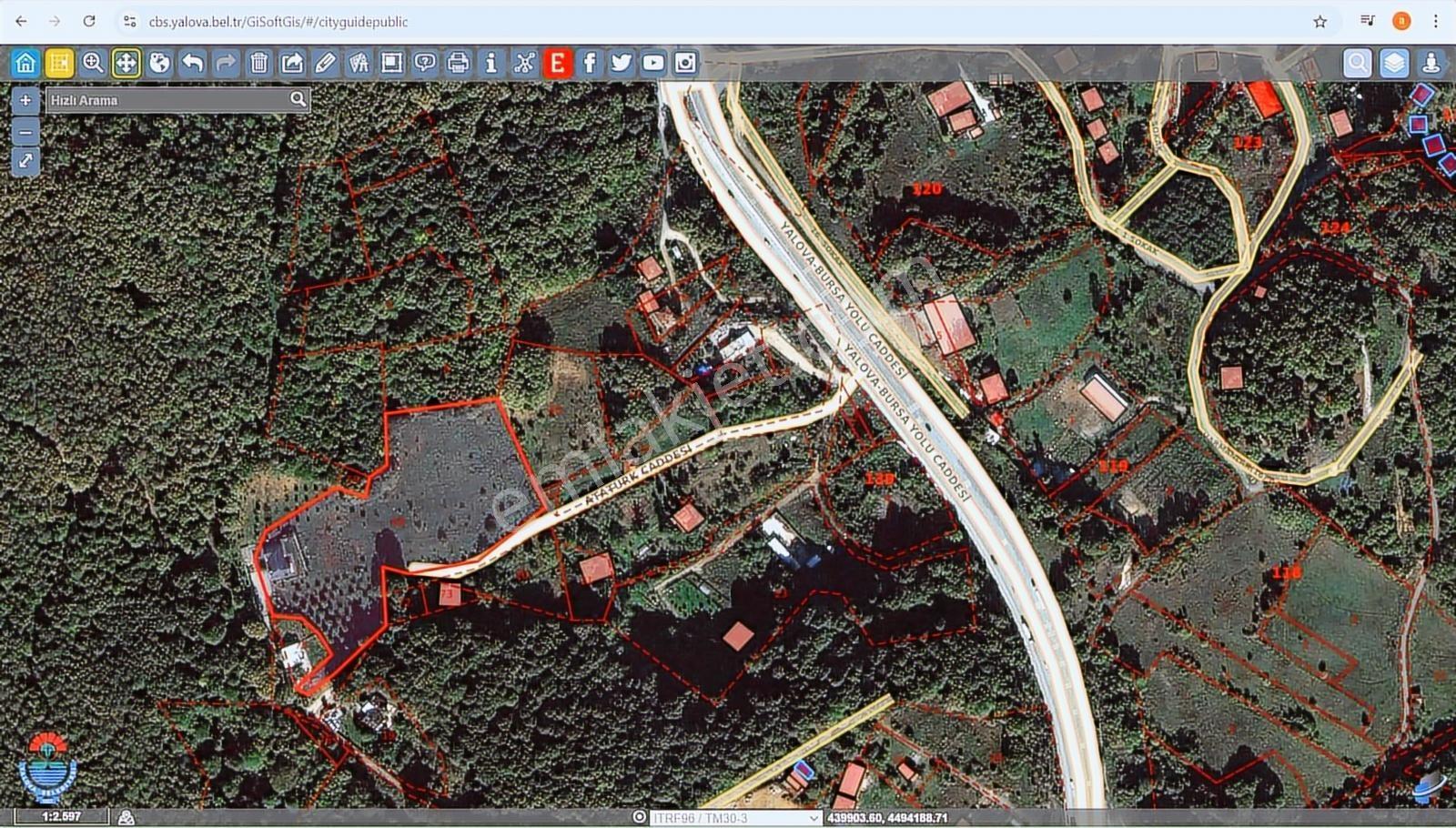 Yalova Esadiye Köyünde 12.950m2 Arazi İçinde Satılık Çiftlik Evi - Görsel 2