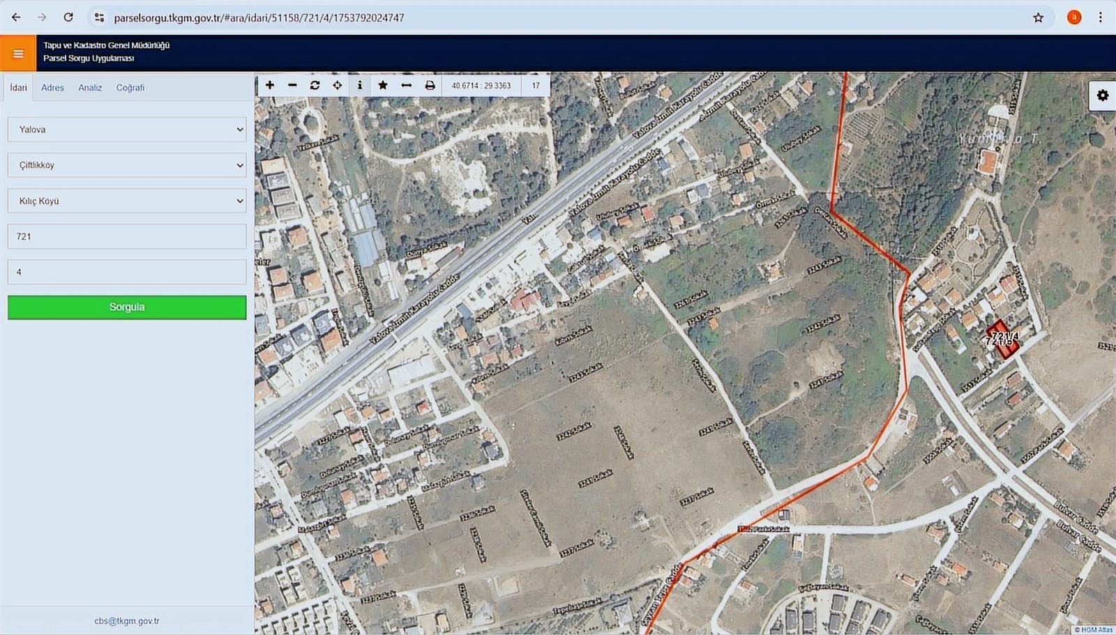 Çiftlikköy Çiftlik Mah. De Deniz Manzaralı Satılık 893m2 Arsa - Görsel 17