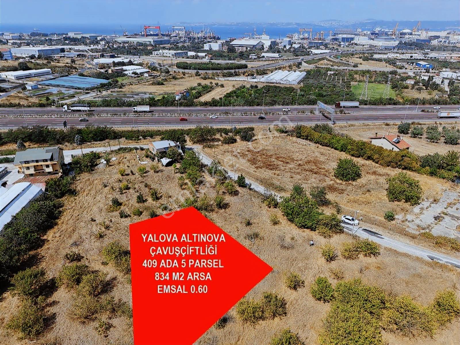 Re/max Şehir'den Altınova Çavuşçiftliği Satılık 834m2 Arsa - Görsel 6