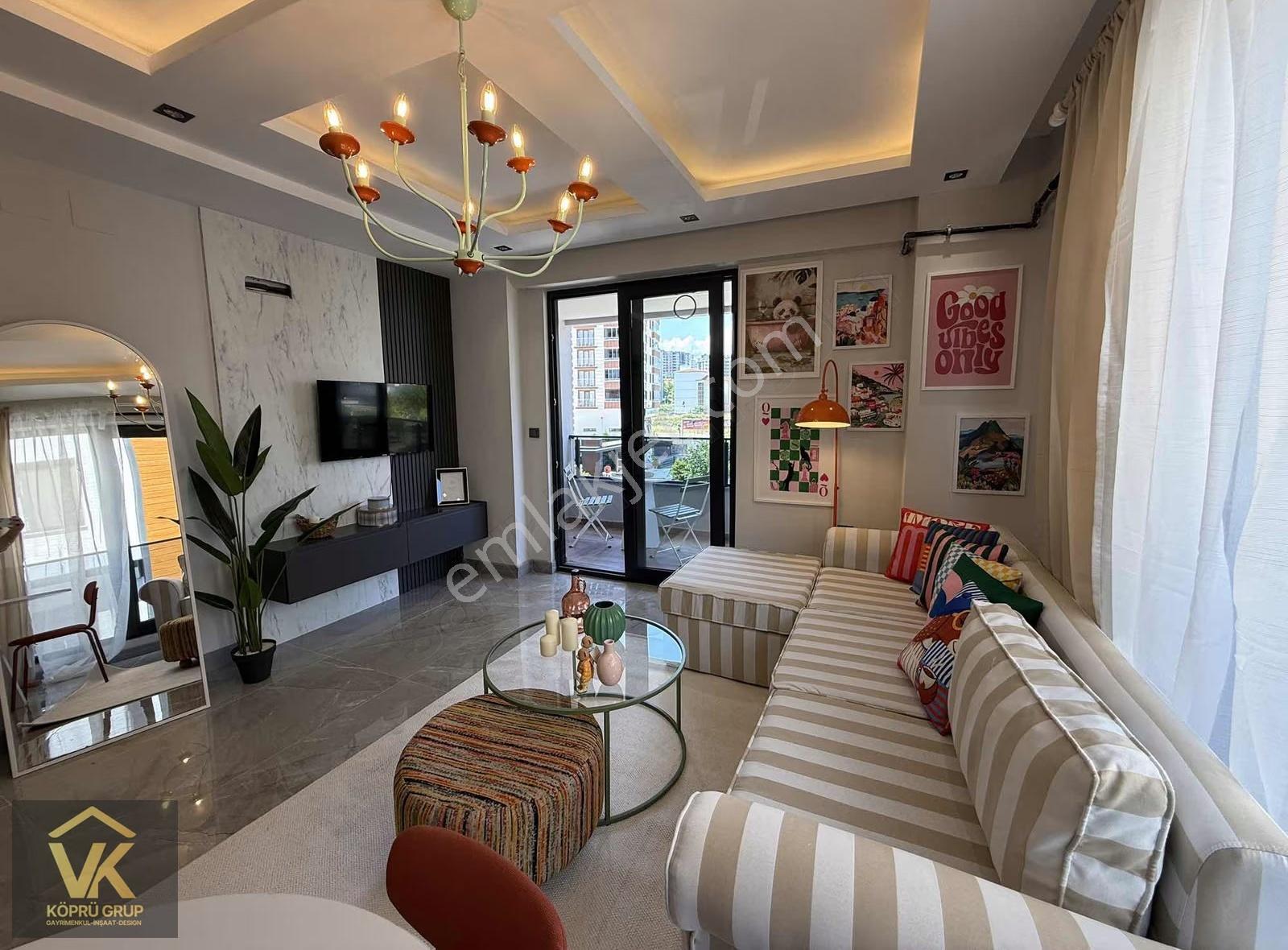 Vk Köprü Grup'tan Satılık Rengarenk 1+1 Eşyalı Daire