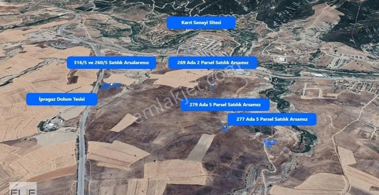 Elif Emlak'tan Safranbolu Karıt'ta Satılık Konut İmarlı Arsalar - Görsel 11
