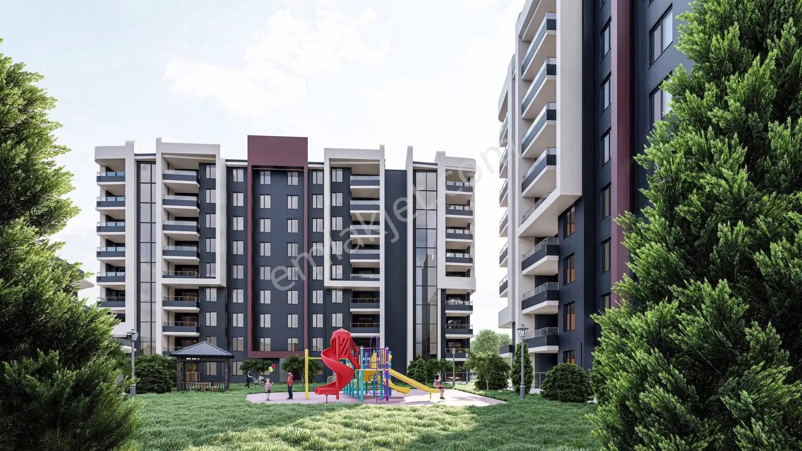 Marka Invest/saraycık Giyinme Odalı Çift Banyolu 3+1 Daireler - Görsel 2
