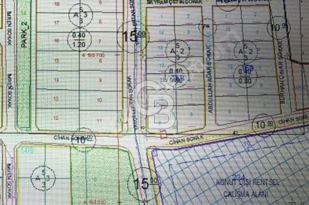 Aydın Germencik Ortaklarda 3 Kat İmarlı 327 M2 Arsa - Görsel 3