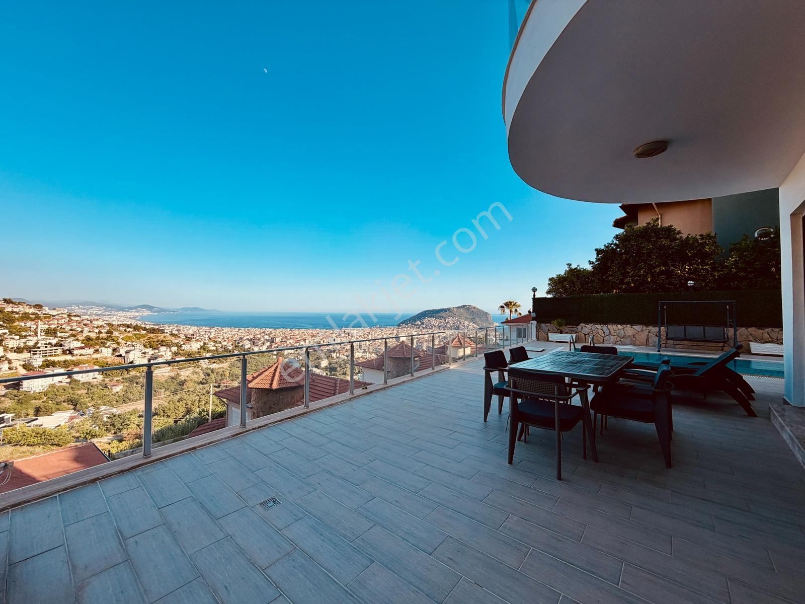 Alanya Tepe Vılla Kale,deniz Ve Doğa Manzaralı Eşyalı Havuzlu - Görsel 24