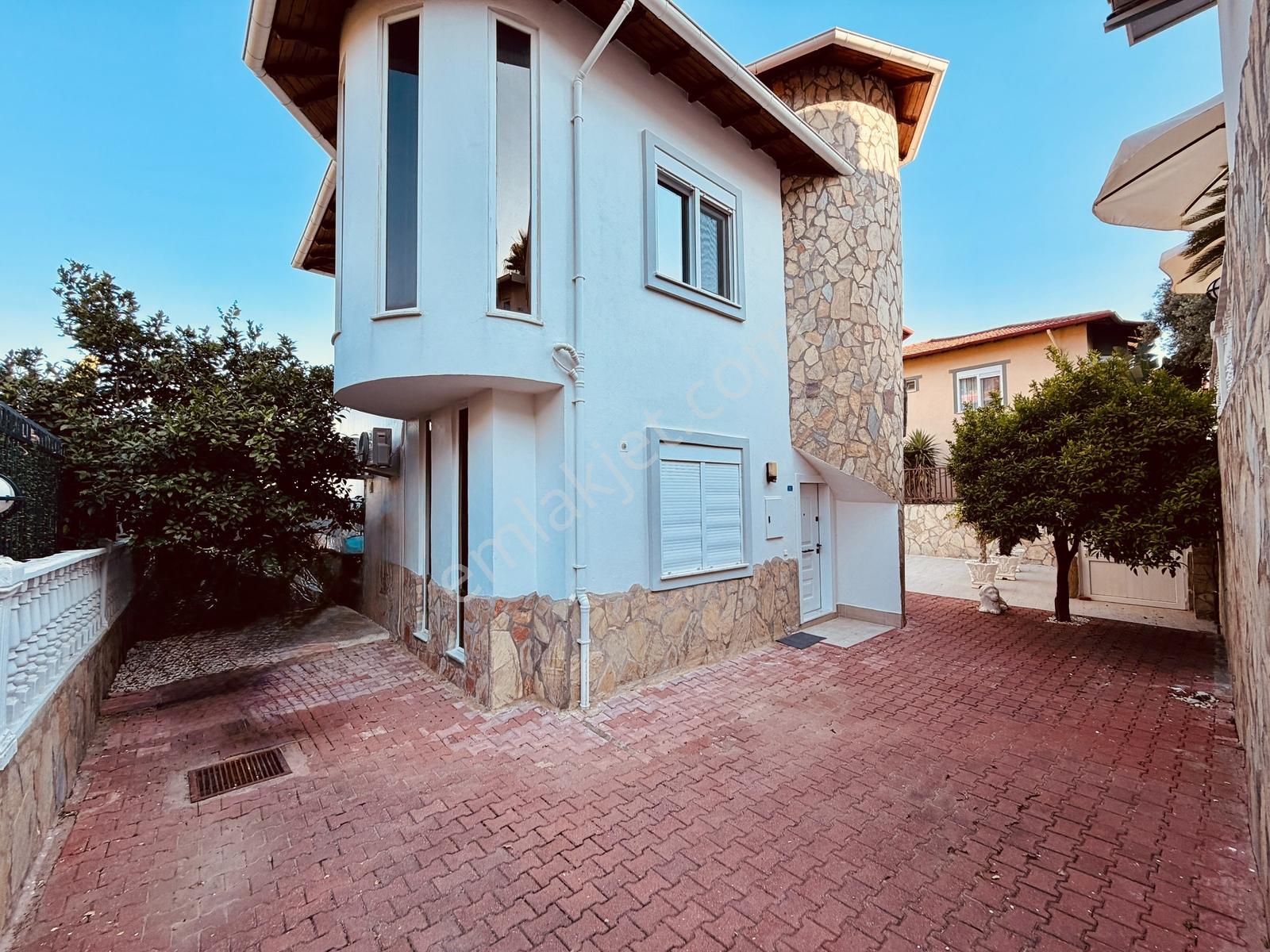 Alanya Tepe Vılla Kale,deniz Ve Doğa Manzaralı Eşyalı Havuzlu - Görsel 9