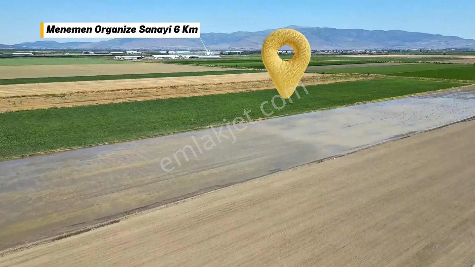 MENEMEN SEYREK TE SATILIK 23.849 M² TARLA - Görünüm 4