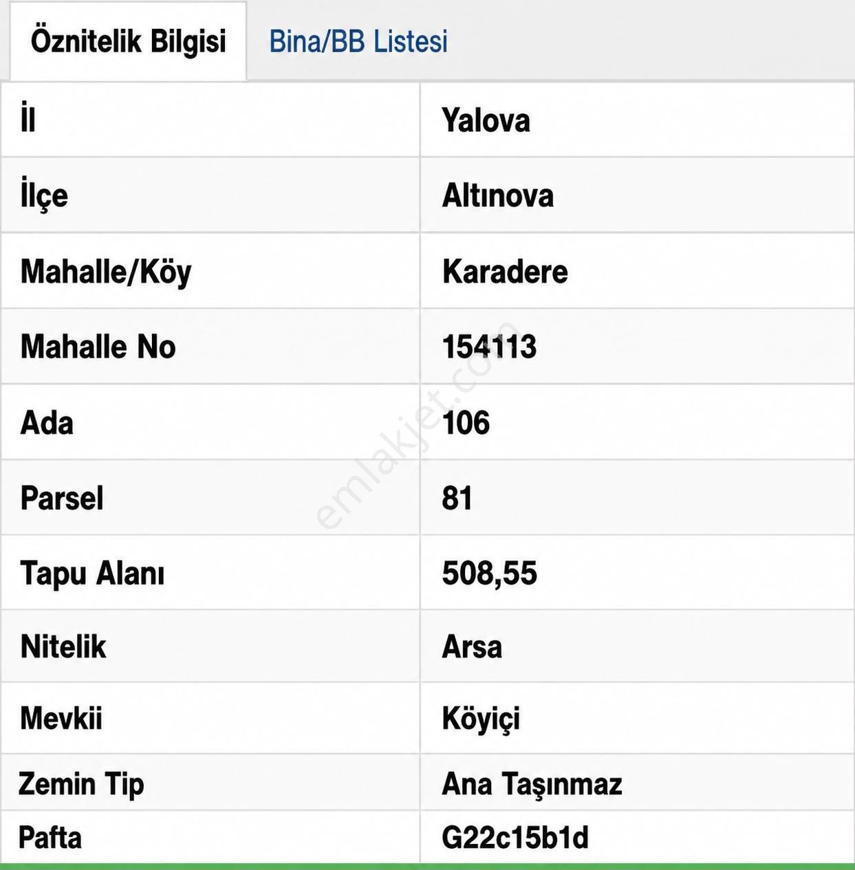 Yalova Altınova Karadere Köy İçi Satılık Arsa Yatırım Fırsatı! - Görsel 7
