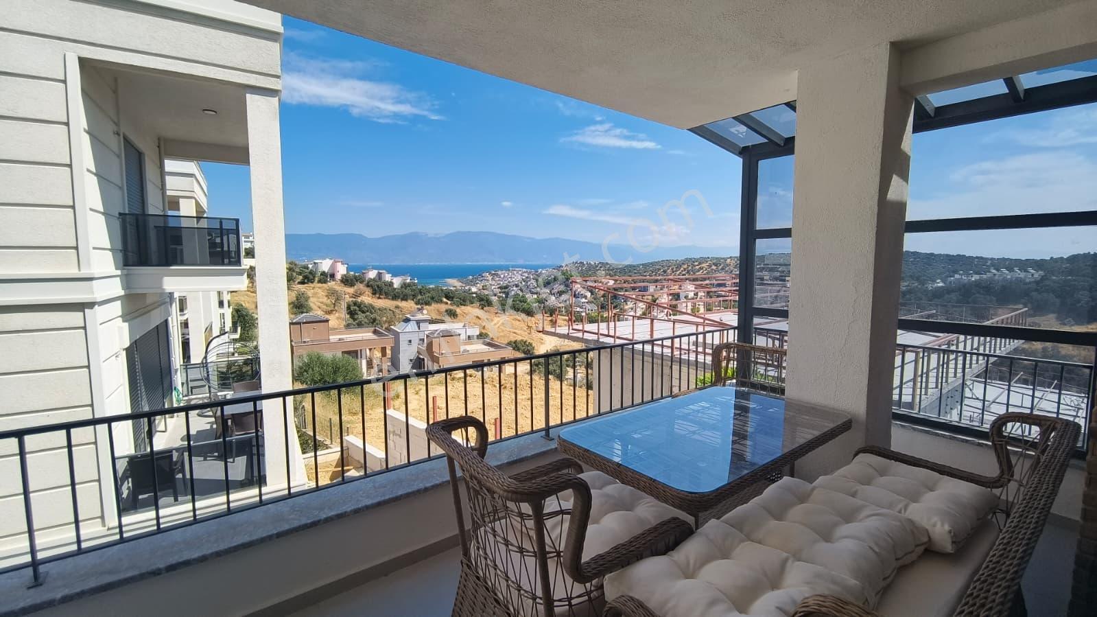 Rw Nefes'ten Eşyalı,deniz Manzaralı, Teraslı Satılık Lüks Villa - Görsel 3