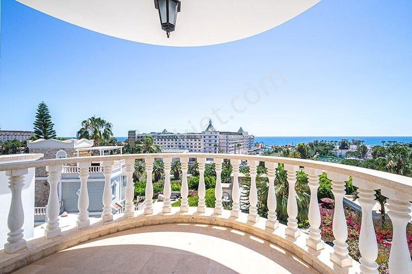 Alanya Konaklı'da Panoramik Deniz Manzaralı Full Eşyalı 4+1 Lüks Villa - Görsel 3