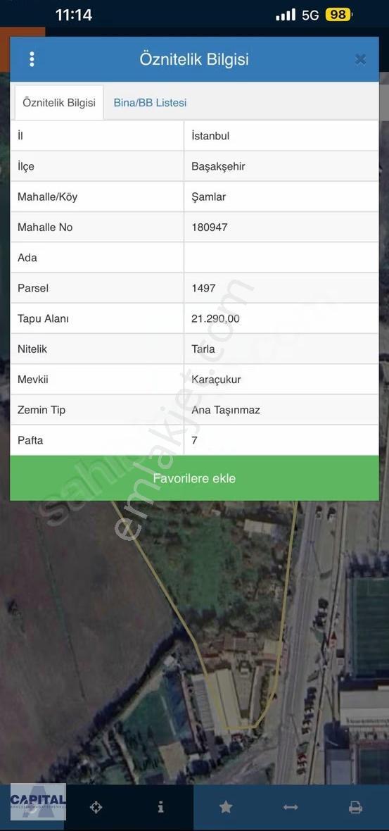 Yenisehir Projesinde Basaksehır Şamlarda Fırsat 1093 M² Hisse - Görsel 8
