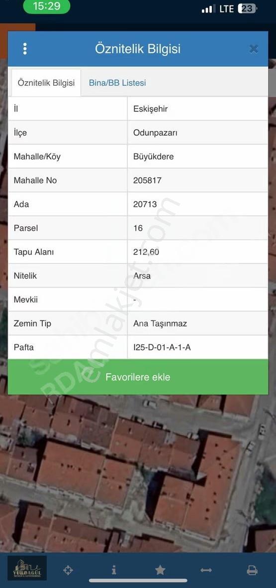 Yurdagül'den Büyükdere'de 213 M2 2 Kata İmarlı Satılık Arsa - Görsel 7