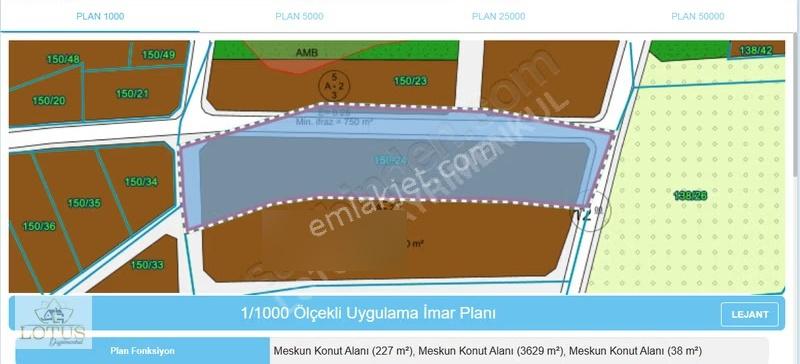 Kocaeli Kartepe Acısu'da Harika Lokasyon 5764m2 Konut Arsası - Görsel 24