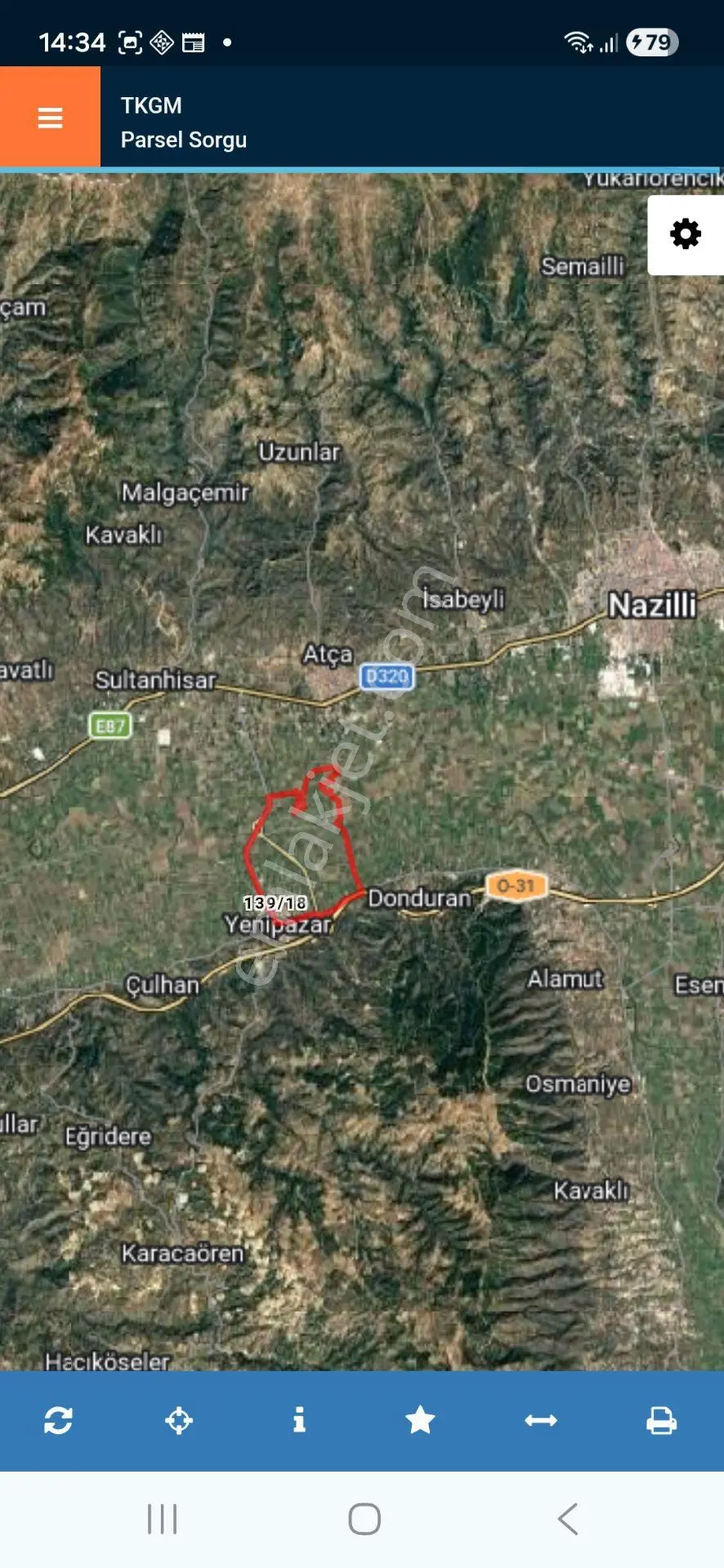 Aydın Nazilli Yöntem Emlaktan Yenipazar Hükümet Mahallesinde Satılık 3 Kat İmarlı Arsa - Görsel 4