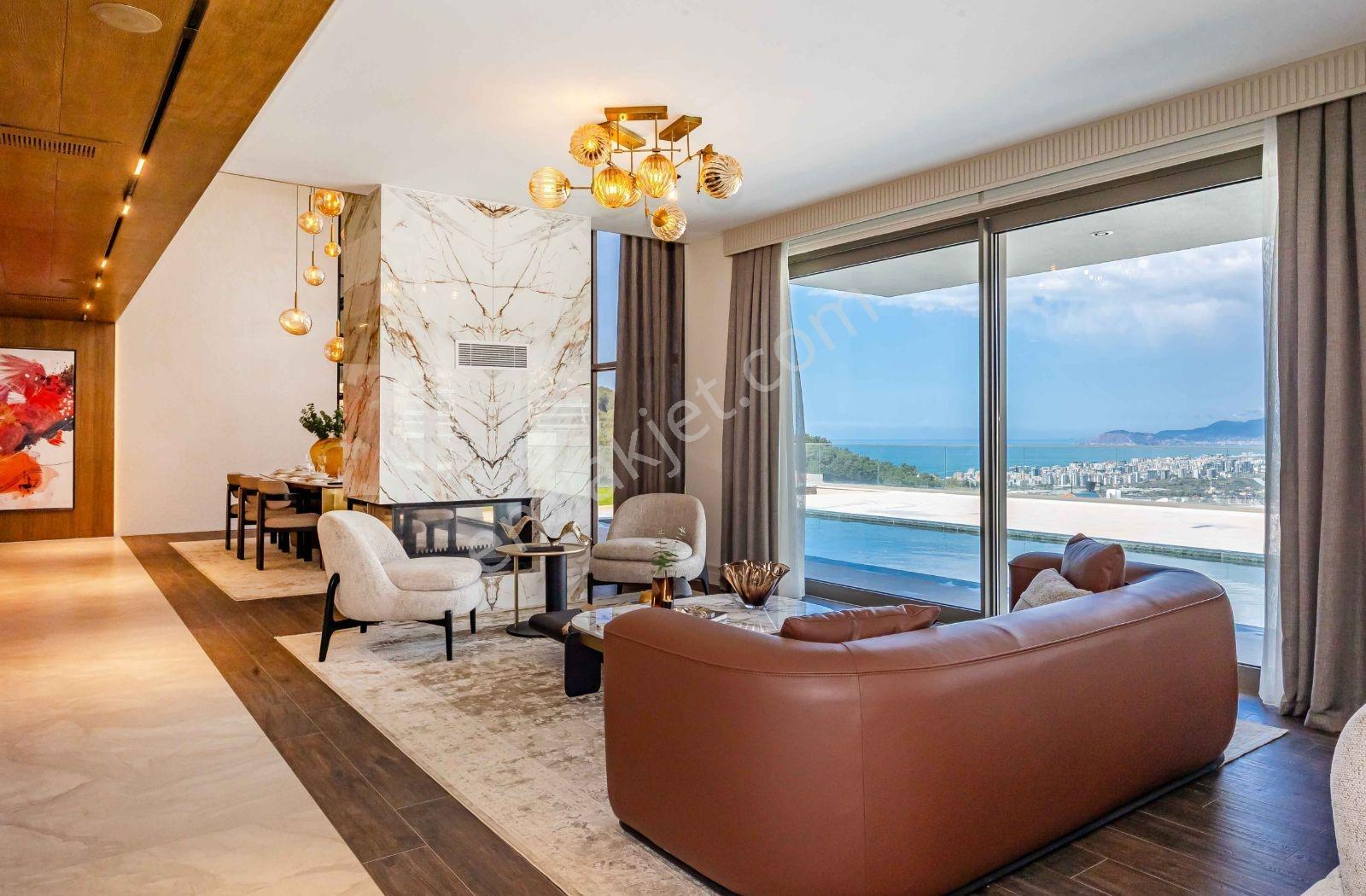 Naciye Arapoğlu'ndan Alanya/kargıcak'ta Ultra Lüks Satılık Villa - Görsel 18