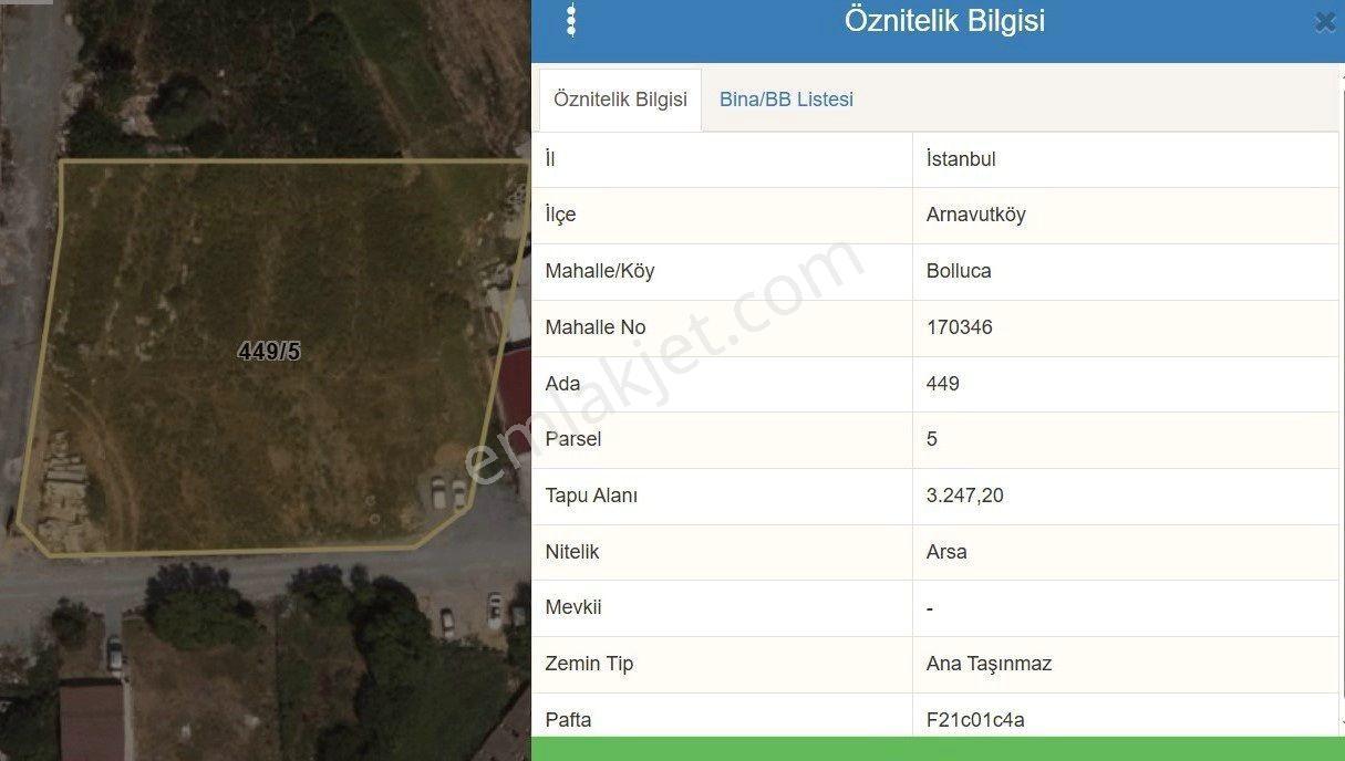 Arnavutköy Bolluca'da Mükemmel Konumda Satılık Müstakil Arsa - Görsel 15
