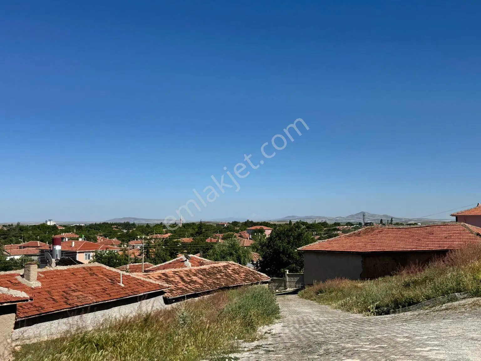 Global'den İlçe Manzaralı-920 M2-köşe Başı-konut İmarlı Satılık Arsa - Görsel 13