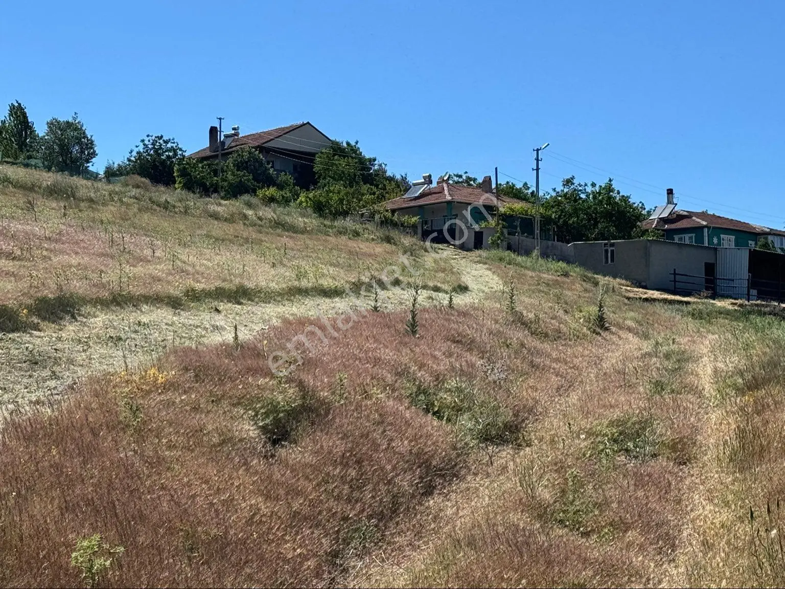Global'den İlçe Manzaralı-920 M2-köşe Başı-konut İmarlı Satılık Arsa - Görsel 3