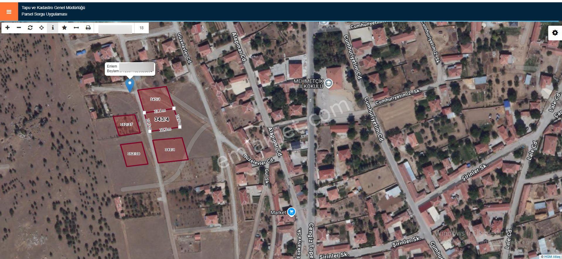 Global'den İlçe Manzaralı-920 M2-köşe Başı-konut İmarlı Satılık Arsa - Görsel 6