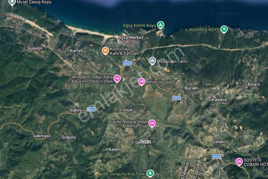 Yetiş Al Dan Ağva Yakını Satılık %35 İmarlı 618 M2 Satılık Arsa - Görsel 30