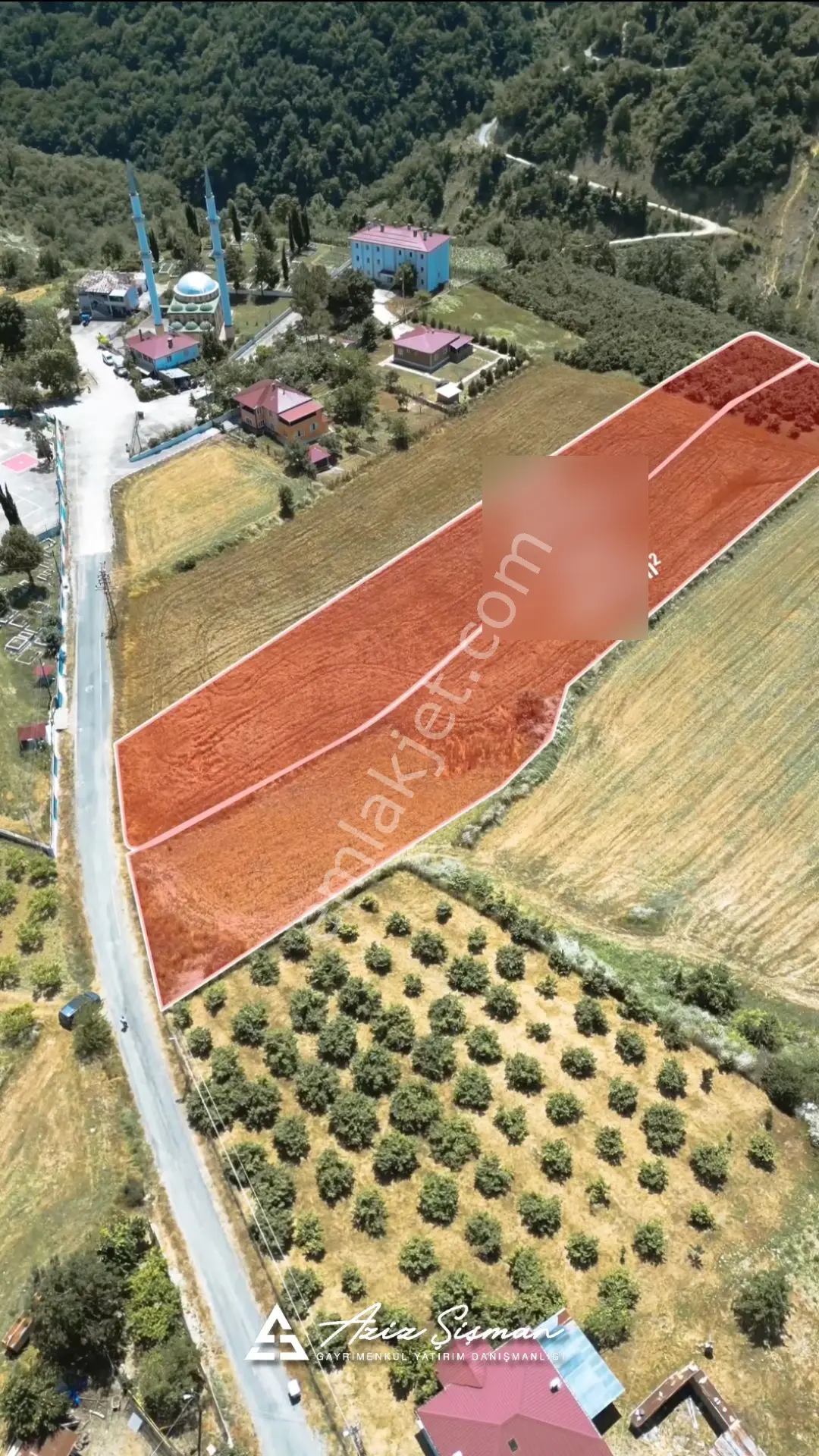 Köy Yerleşik Alanda Ev Yapımına Uygun Ayrı Ayrı Satılık Tarlalar - Görsel 3