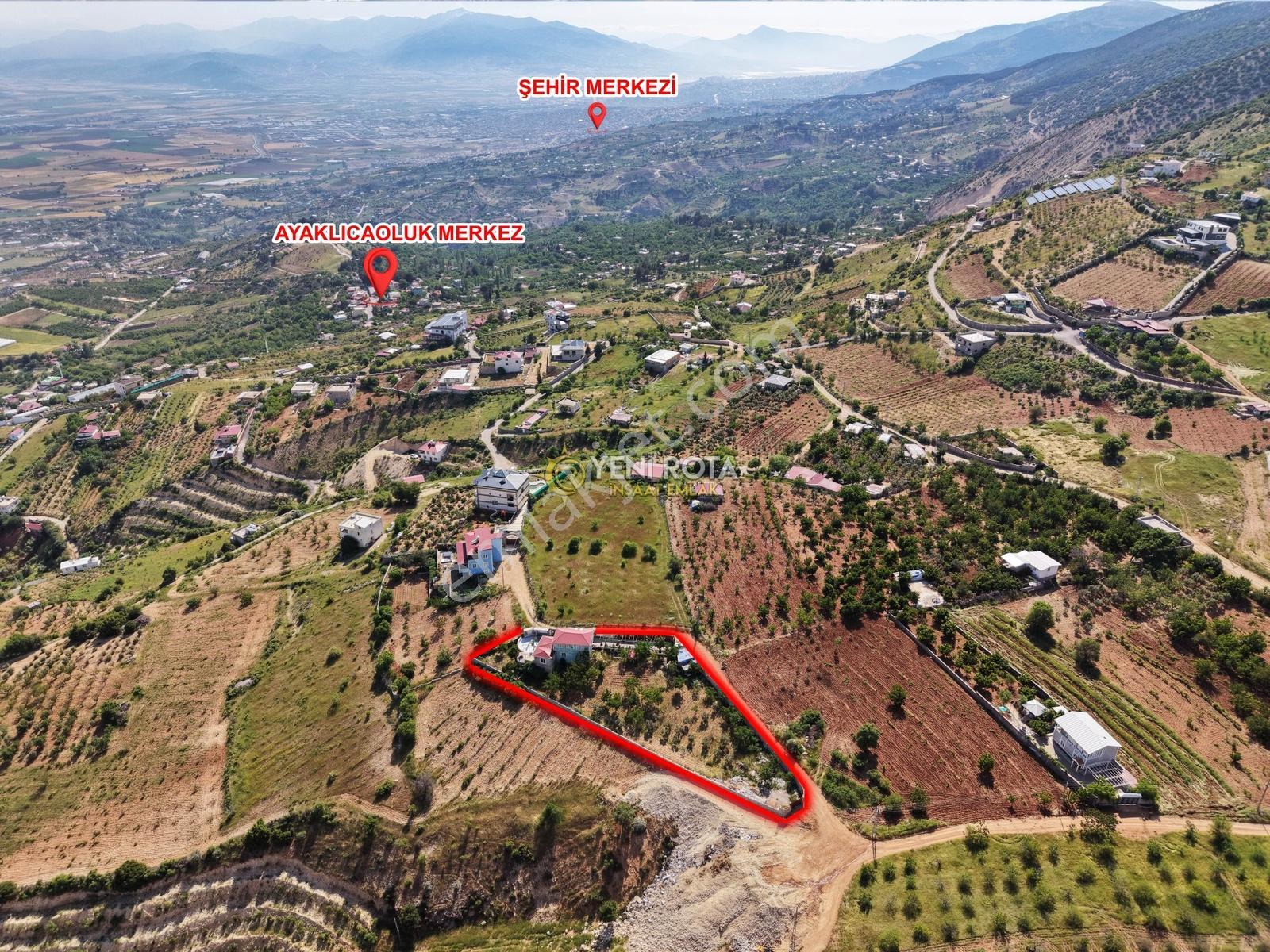 YENİ ROTA'DAN AYAKLICAOLUK'TA BAKIMLI 2 DÖNÜM BAĞ VE BAĞ EVİ - Görünüm 3
