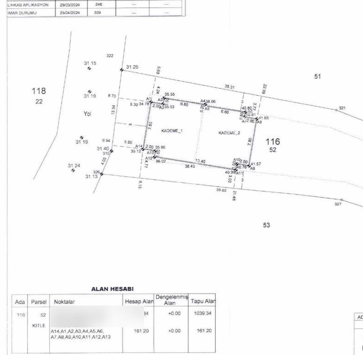 SEFERİHİSAR KAVAKDERE KÖY İÇİ İMARLI 4 VİLLALIK FIRSAT ARSA - Görünüm 2