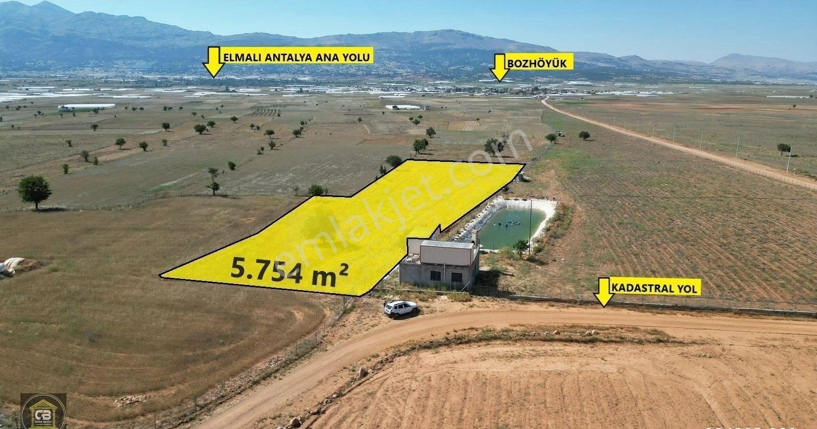 ELMALI BOZHÜYÜK MAH. 5.754 M² TARLA SATILIKTIR