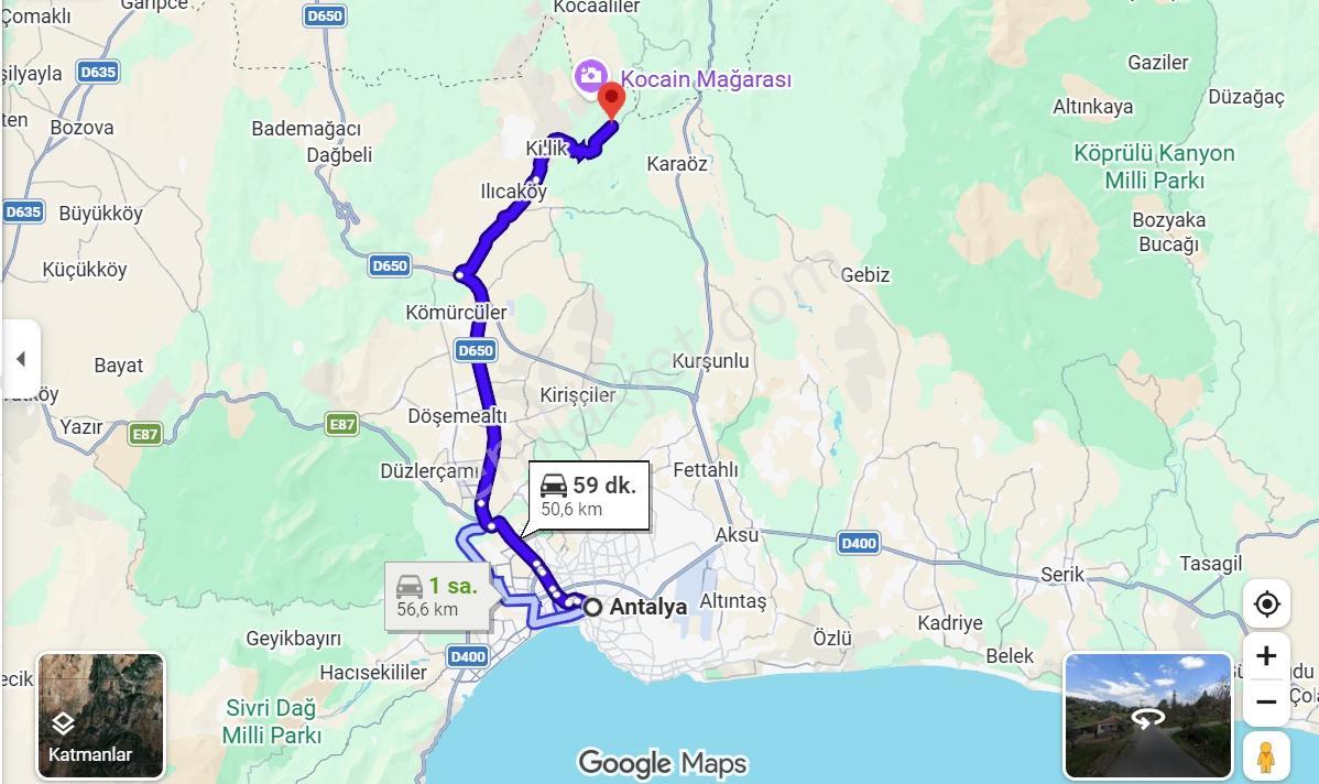 DÖŞEMEALTI AHIRTAŞTA MERKEZİ KONUMDA 1250M² MÜSTAKİL EV VE YAŞAM - Görünüm 5