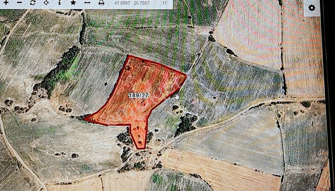 Edirne Lalapaşa Da Satılık 15.741 m² Çiftlik Olacak Kupon Tarla