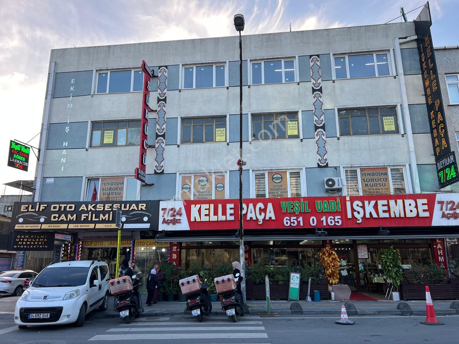 Bahçelievler Yenibosna Merkez Kiralık İşhanı Katı Yenibosna Merkez Mahalle Kiralık İşyeri İş Hanı Katı Ofis Dükkan Atölye İmalathane Depo