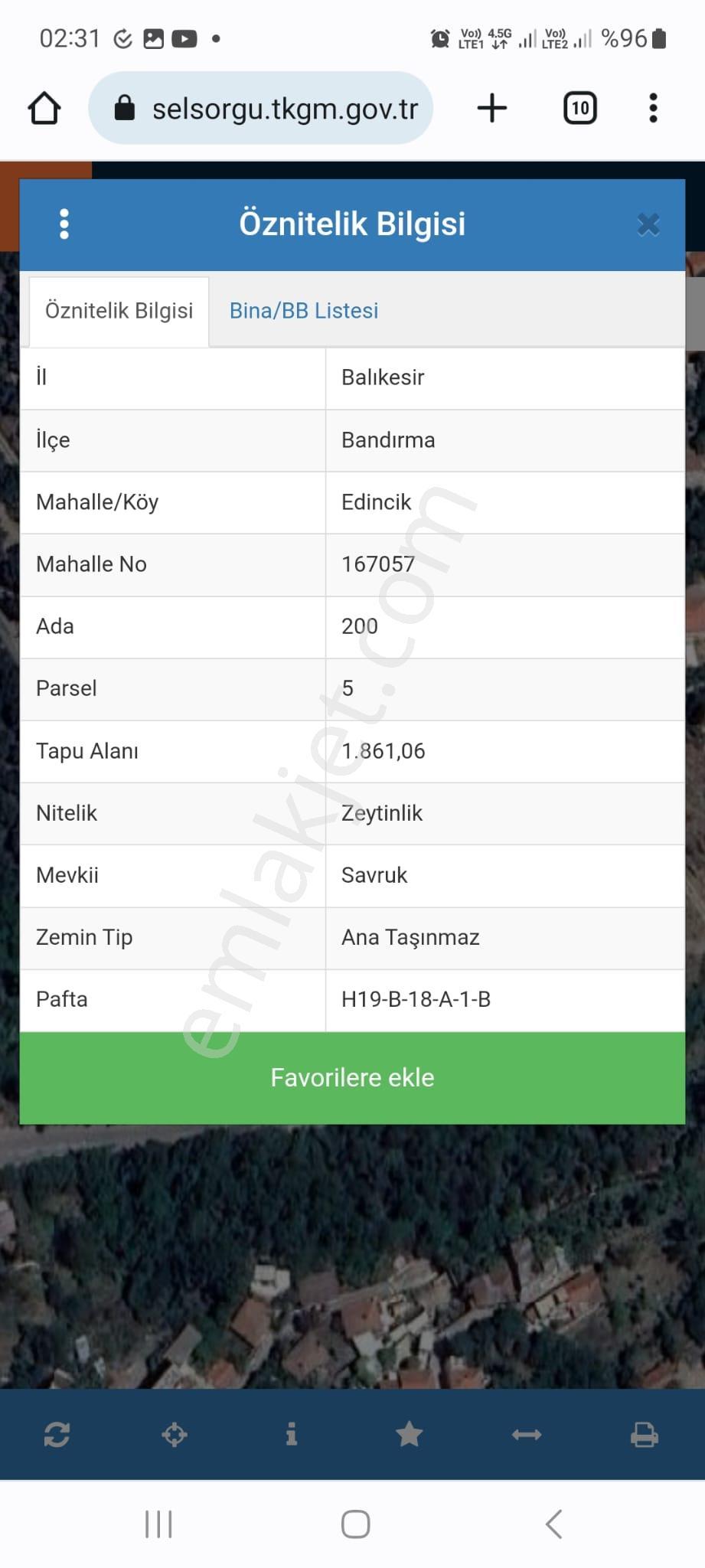 Erdek Edincik Yol Üstü Satlık 1861 M2 - Görsel 19