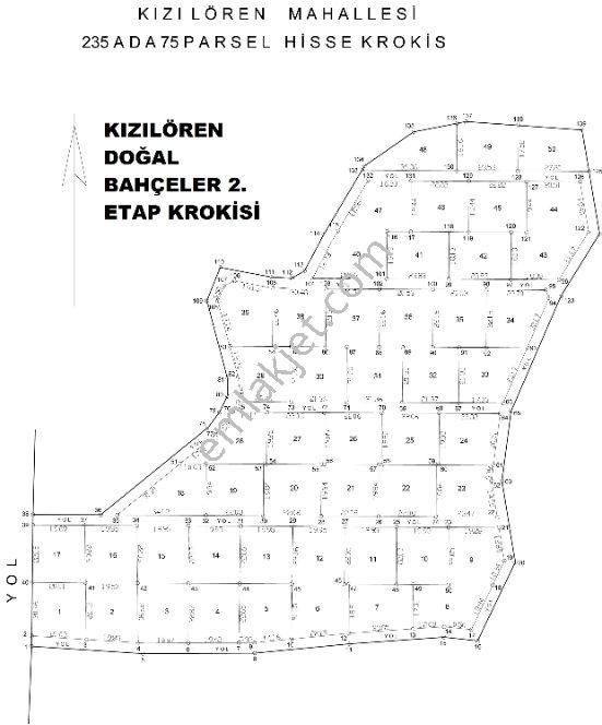 Kızılörende Emsalsiz Güzellikte Ana Yola Yakın Bahçe Sitesi - Görsel 32