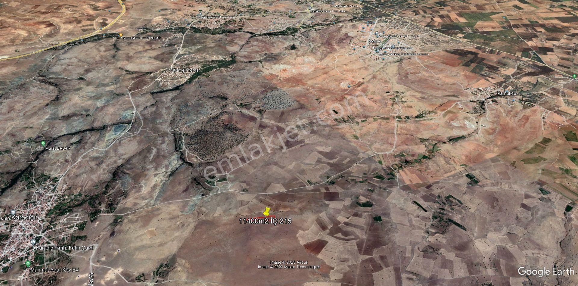 Karadigin Deresinde Kısmi Konya Manzaralı İmara Yakın Gözde Arsa - Görsel 8
