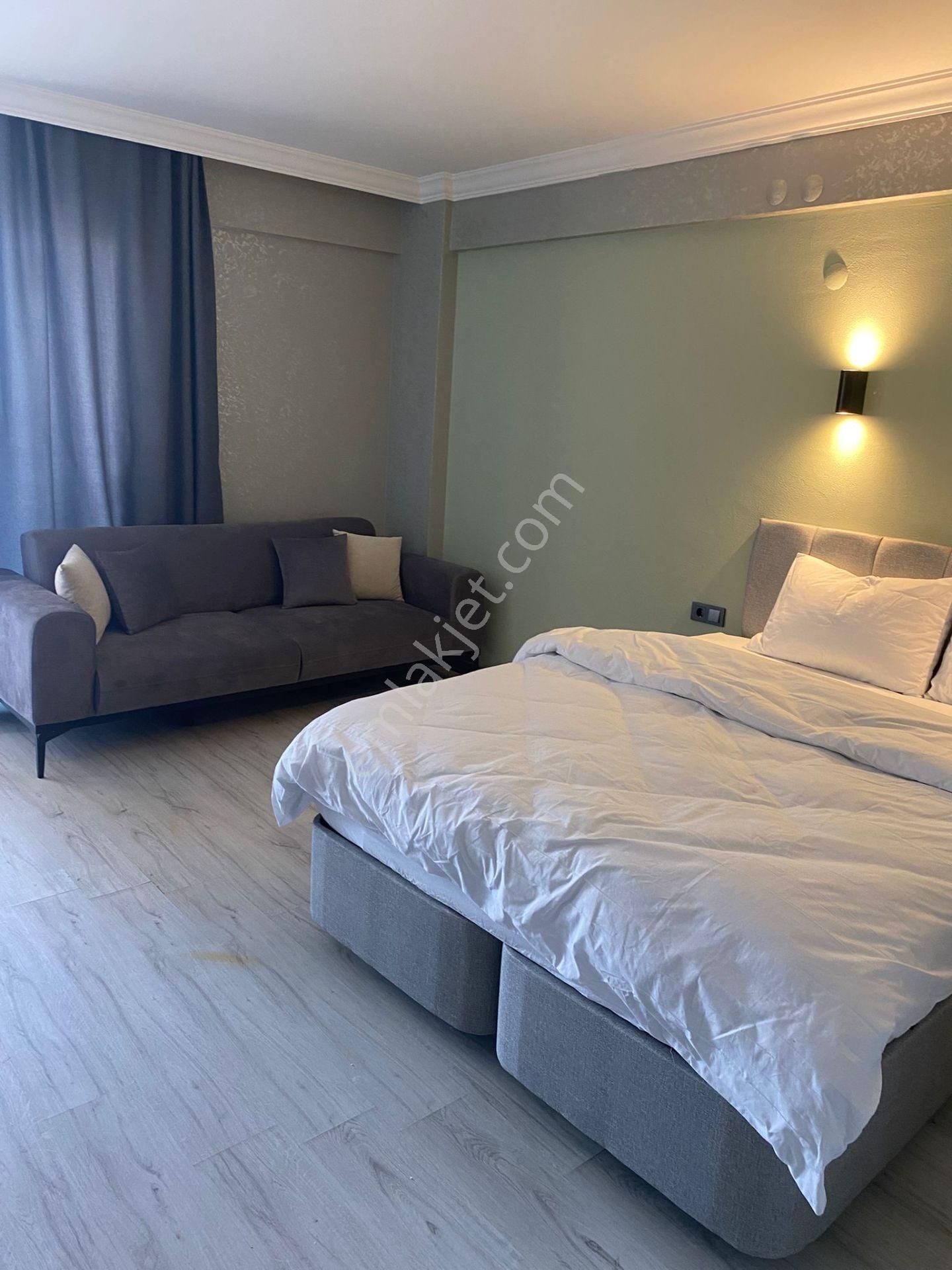 Günlük Kiralık Eşyalı Lüks 1+1 Daire - Görsel 14