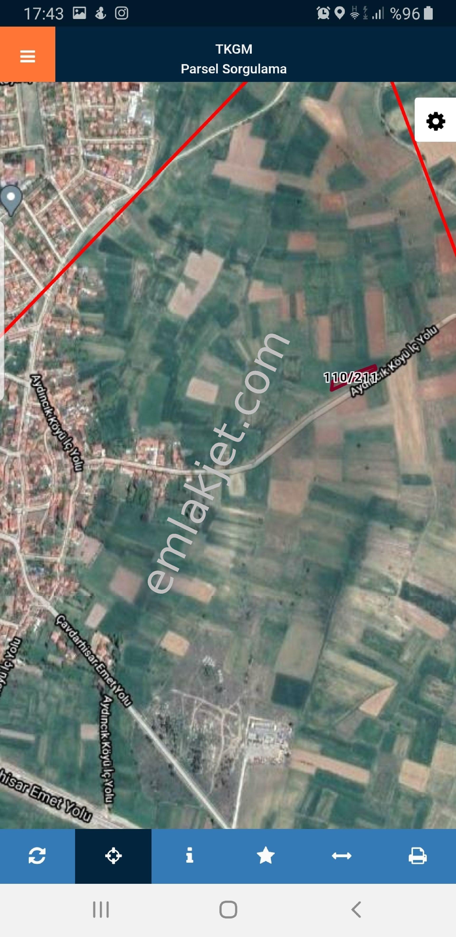 Yatırım Alanında 776 M2 Düz Arazi