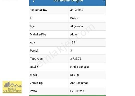 Duzce Satilik Bahce Ilanlari Ve Fiyatlari