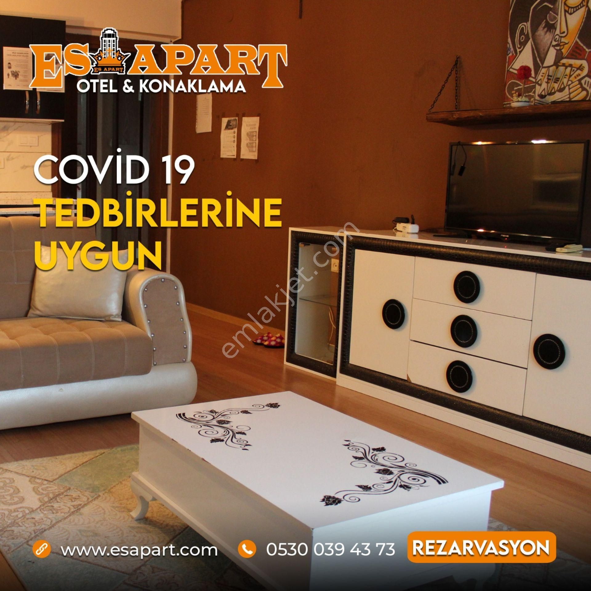 Emlakçıdan İzmir Gaziemir Atıfbey Mahallesi 1+1 Günlük Kiralık Daire