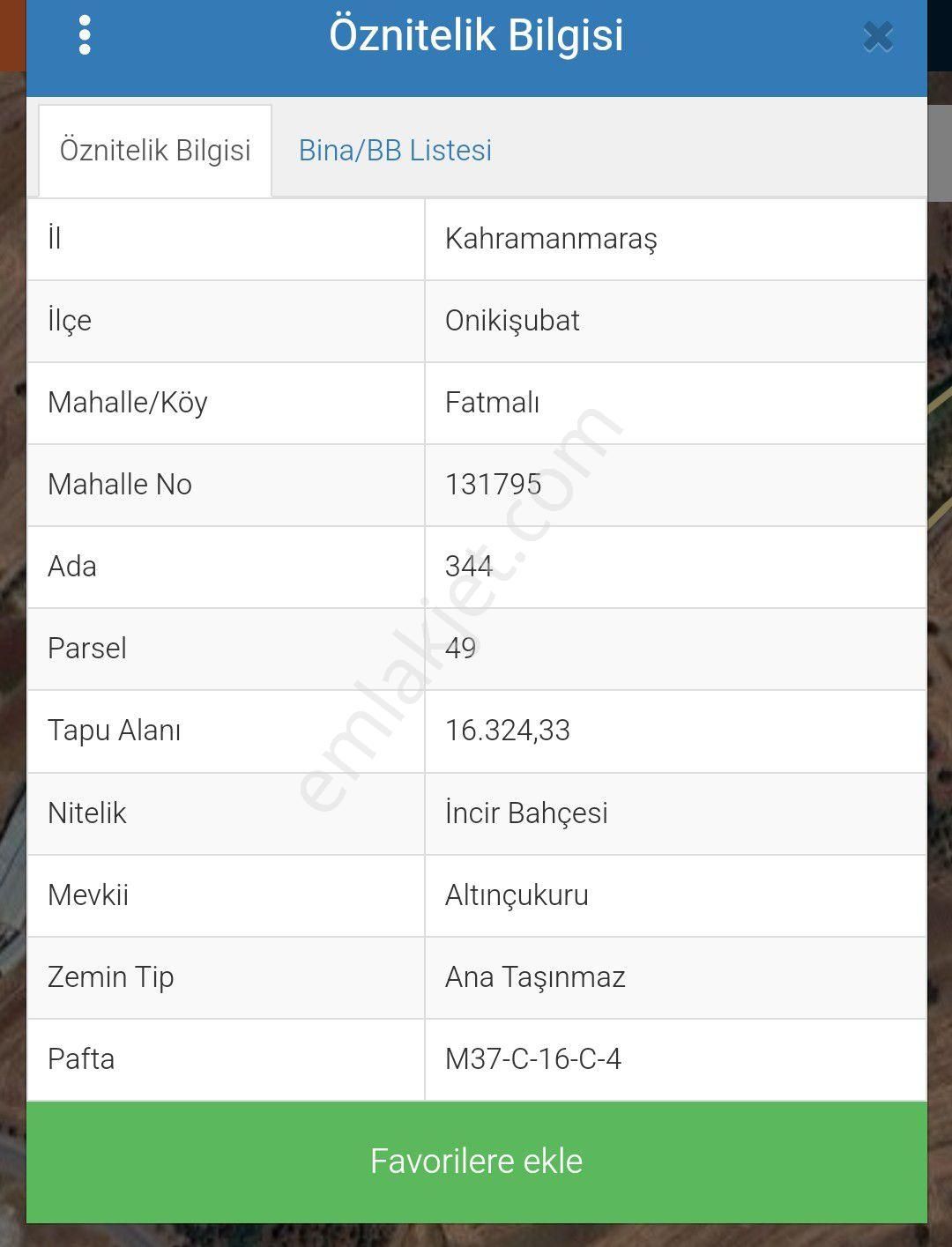 Onikişubat Fatmalı Satılık Muhtelif Arsa Onikişubat Fatmalı Kurtlar Bölgesinde Satılık 775 Mt Kare Arsa Hisseli