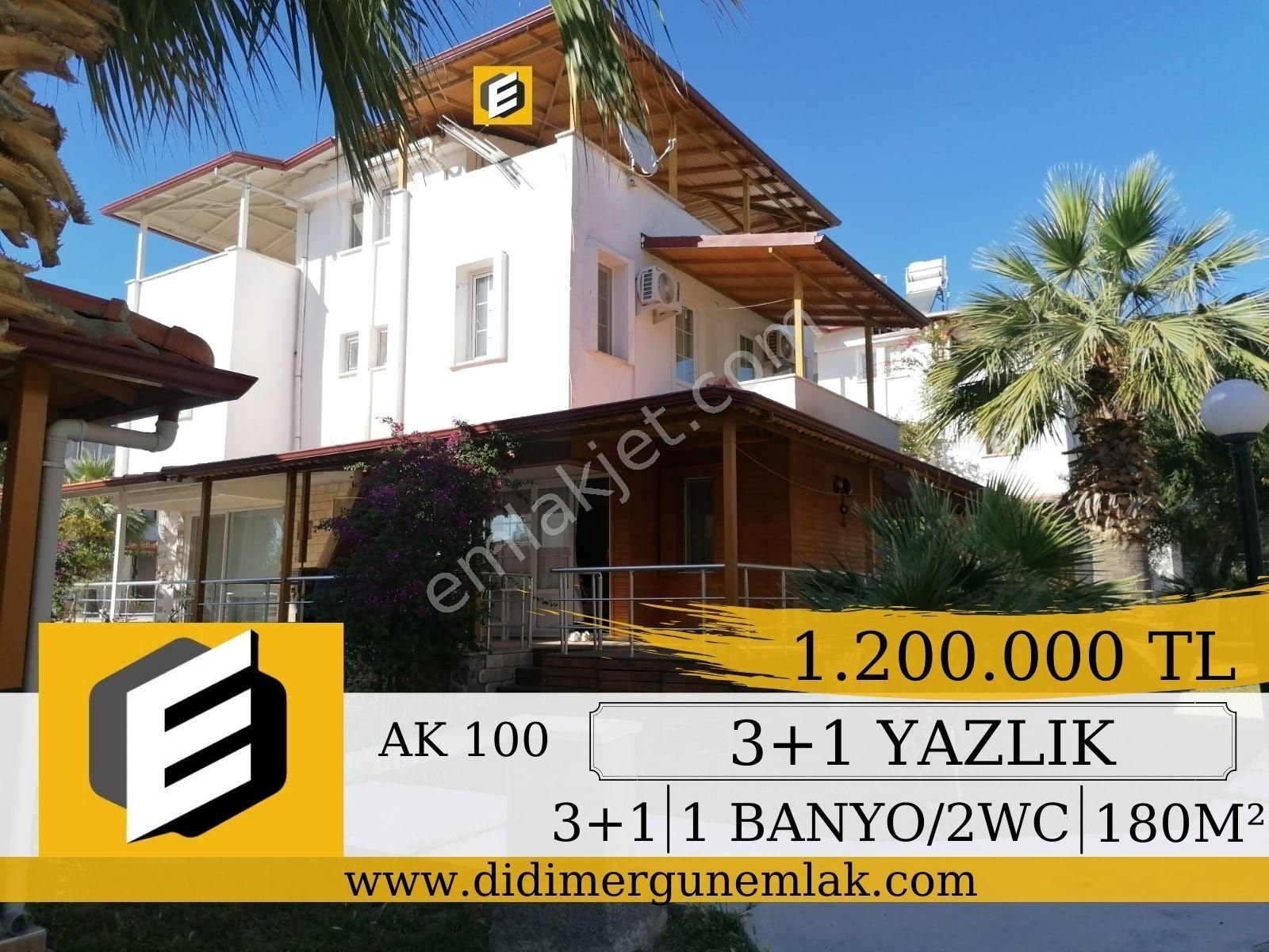 emlakcidan aydin didim akbuk mahallesi 3 1 satilik yazlik 1 200 000 tl 9593757