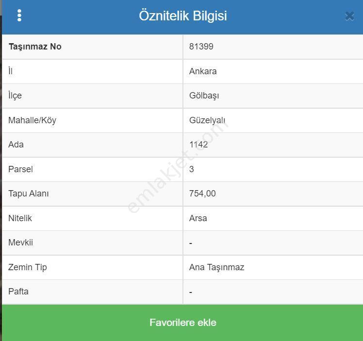 Satılık Villa Arsaları 10 Adet Tam Müstakil Güzelyalı Gölbaşı - Görsel 9