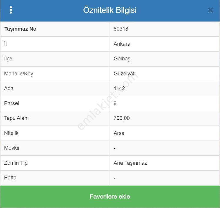 Satılık Villa Arsaları 10 Adet Tam Müstakil Güzelyalı Gölbaşı - Görsel 18