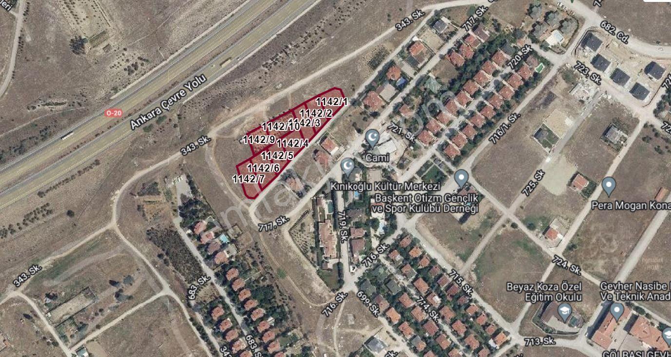 Satılık Villa Arsaları 10 Adet Tam Müstakil Güzelyalı Gölbaşı - Görsel 22